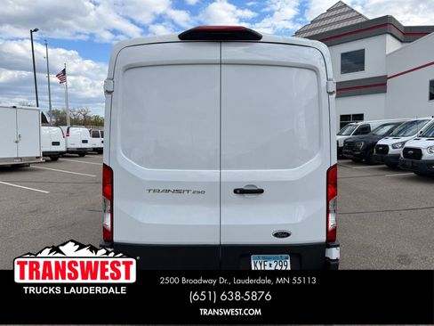 Used 2023 Ford Transit 250 Medium Roof w/ Load Area Protection Package RWD image 13
