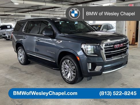 Used 2021 GMC Yukon SLT w/ SLT Luxury Plus Package RWD image 1