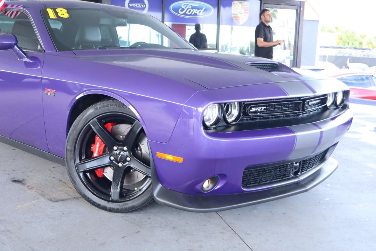 Used 2018 Dodge Challenger SRT w/ Technology Group RWD image 2