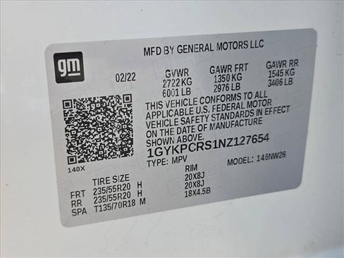 Used 2022 Cadillac XT6 Premium Luxury w/ LPO, ONYX Package FWD image 24