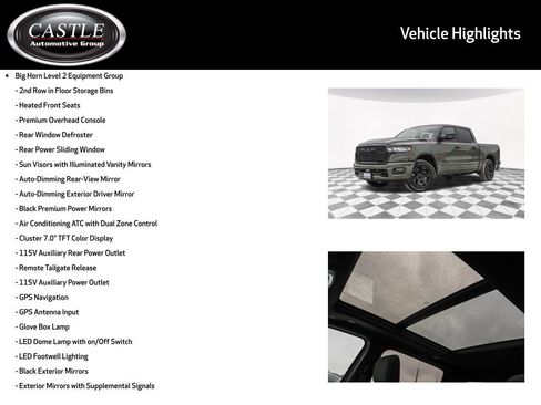 New 2026 RAM 1500 4x4 Crew Cab image 3