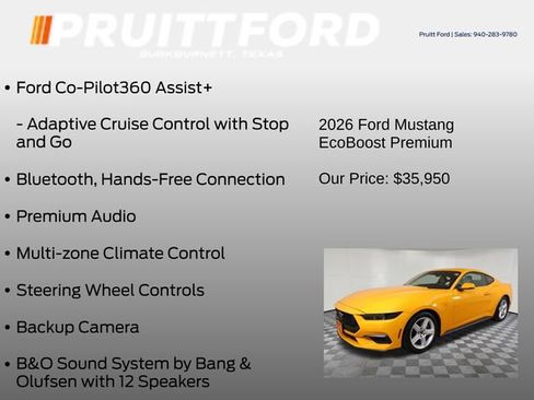 Used 2026 Ford Mustang Premium RWD image 19