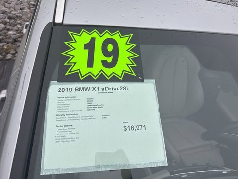 Used 2019 BMW X1 sDrive28i w/ Convenience Package image 9