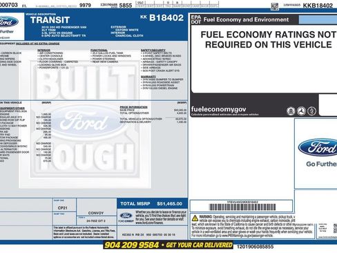 Used 2019 Ford Transit 350 XLT RWD image 36