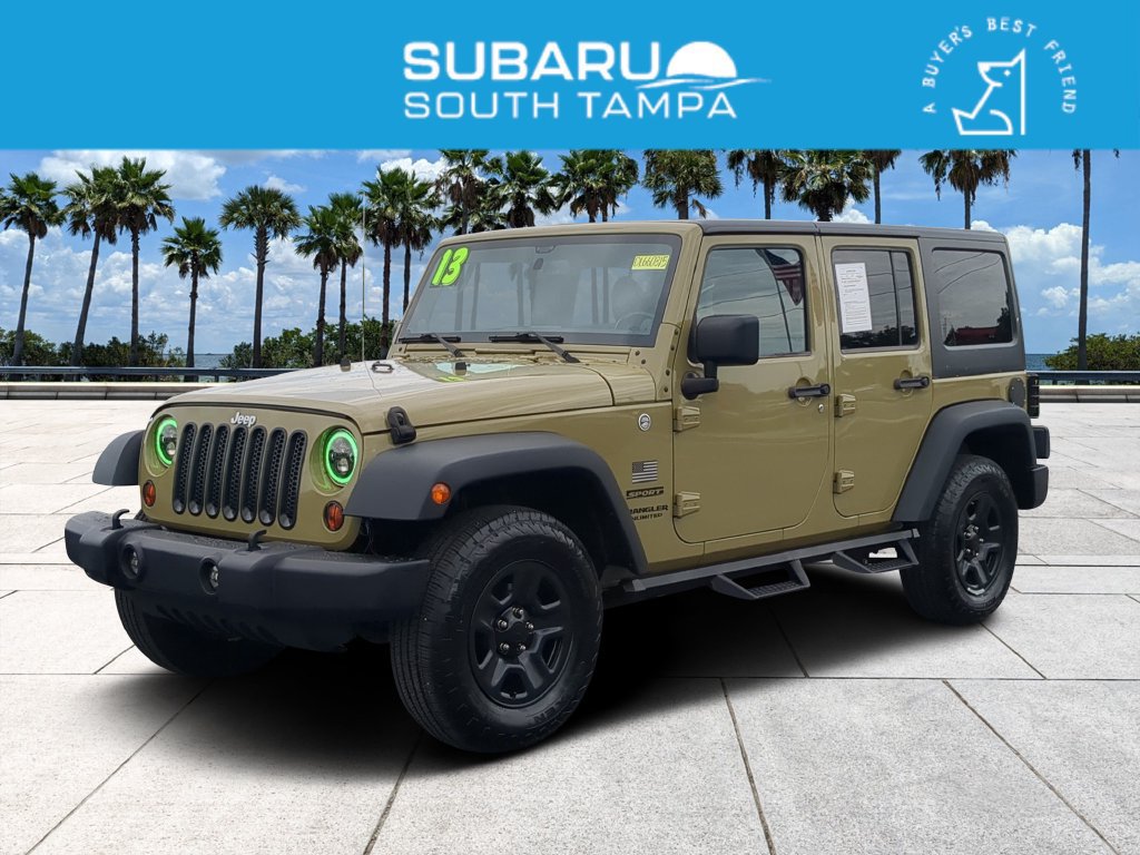 Used 2013 Jeep Wrangler Unlimited Sport AWD/4WD image 1