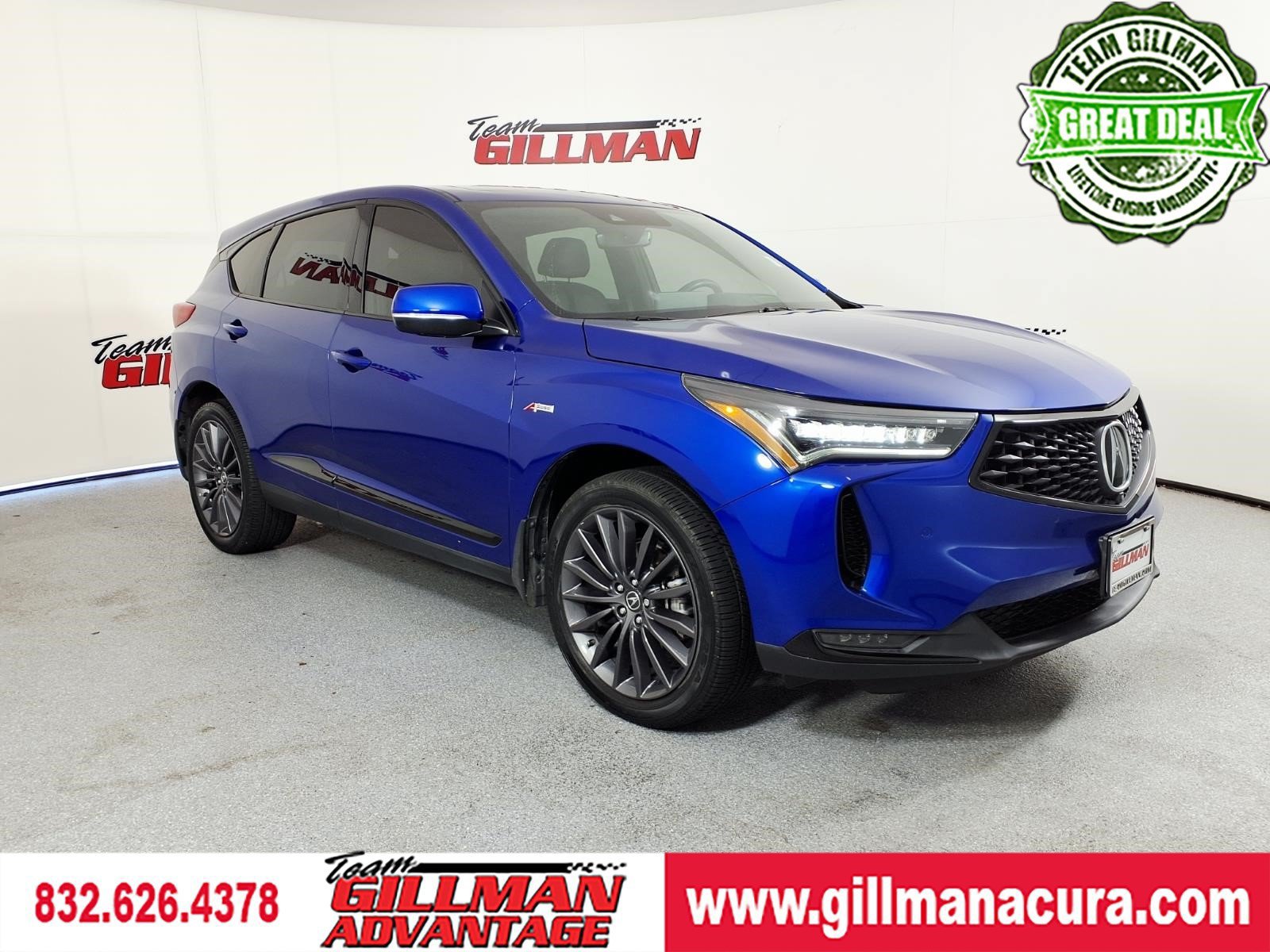Certified 2023 Acura RDX w/ Advance Package AWD/4WD image 1