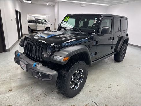 Used 2023 Jeep Wrangler Unlimited Rubicon 4xe w/ Safety Group image 4