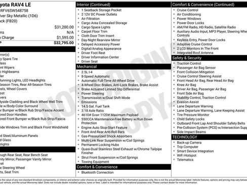 Used 2025 Toyota RAV4 LE image 41