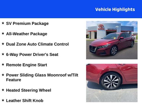 Used 2022 Nissan Sentra SV w/ SV Premium Package FWD image 4