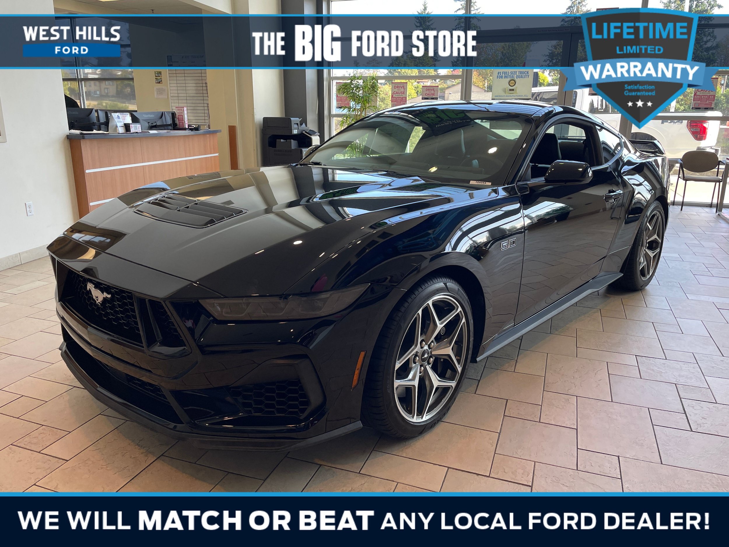 New 2026 Ford Mustang GT Premium w/ GT Performance Package RWD image 1