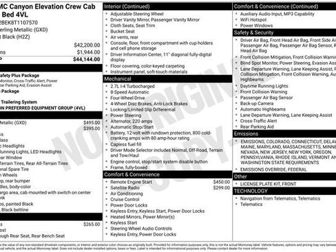 New 2026 GMC Canyon Elevation image 30