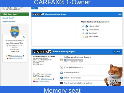 Used 2018 Honda Pilot Touring image 12
