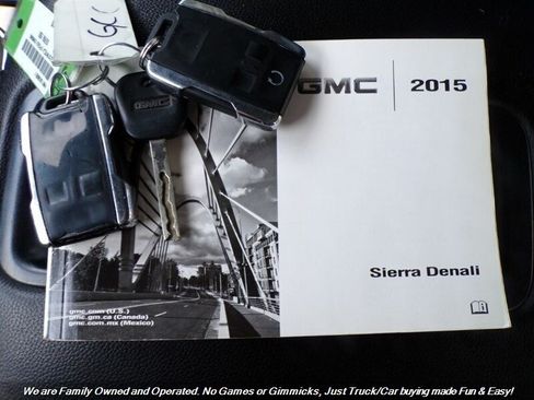 Used 2015 GMC Sierra 1500 Denali w/ Driver Alert Package AWD/4WD image 48
