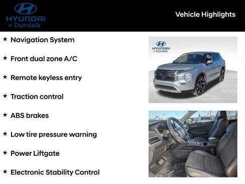 Used 2023 Mitsubishi Outlander SE image 39