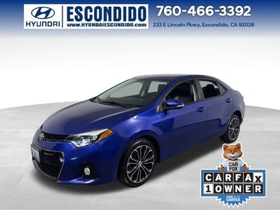 Used 2016 Toyota Corolla S