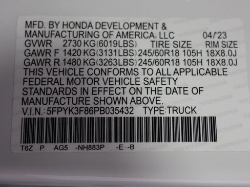 Used 2023 Honda Ridgeline Black Edition image 30