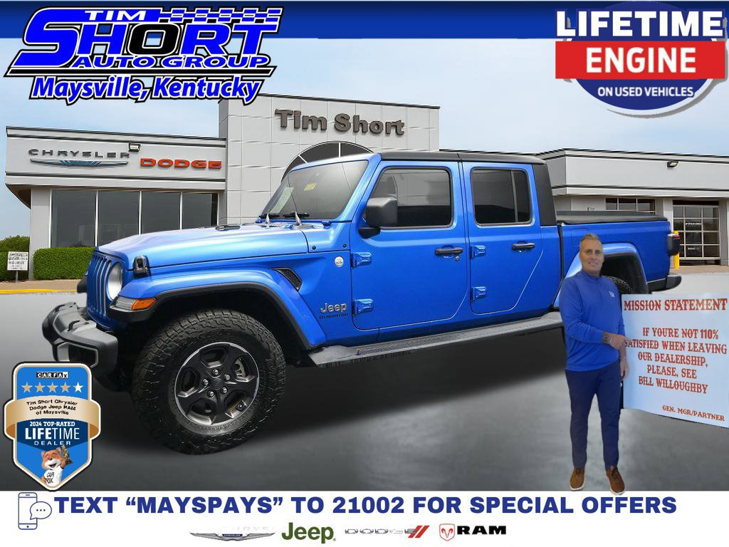 Used 2021 Jeep Gladiator Overland w/ Popular Equipment Package AWD/4WD 360° Tour