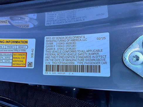 Used 2025 Honda Accord Sport image 35