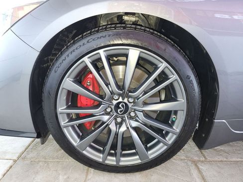 Used 2021 INFINITI Q50 Red Sport 400 w/ Proactive Package image 32