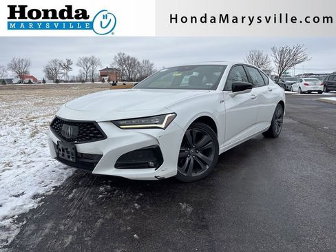 Used 2022 Acura TLX SH-AWD w/ A-SPEC Pkg image 1