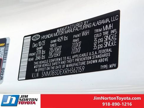 Used 2024 Hyundai Tucson SEL FWD image 32