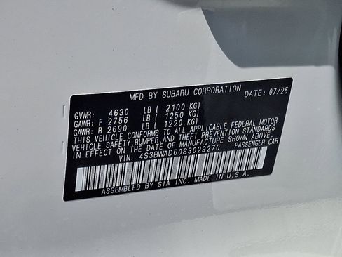 New 2025 Subaru Legacy Premium w/ Popular Package #1A image 11