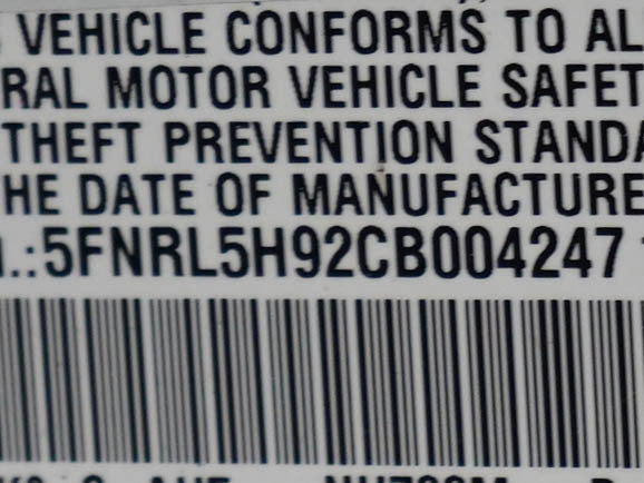 Used 2012 Honda Odyssey Touring image 34