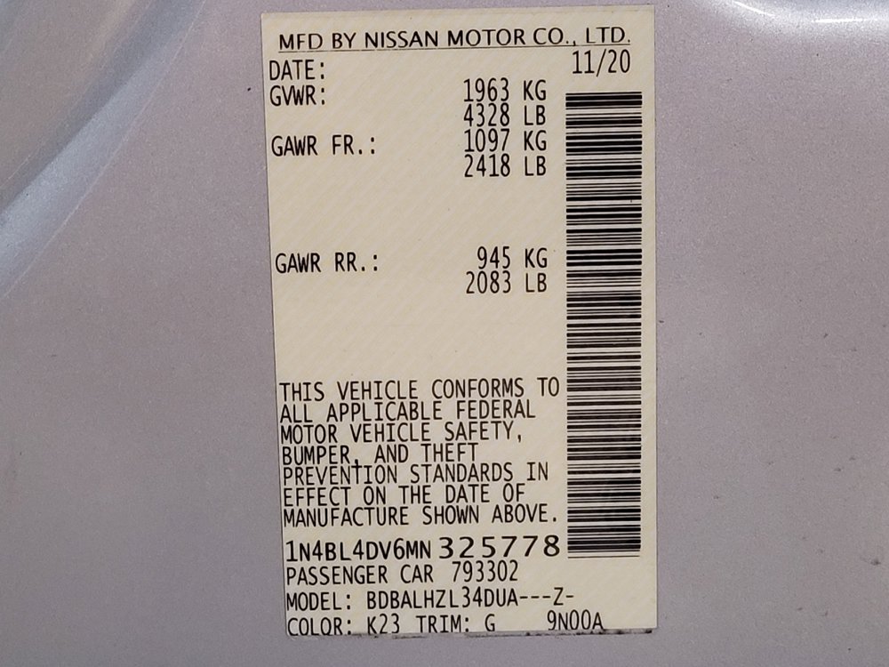 Used 2021 Nissan Altima 2.5 SV FWD image 33