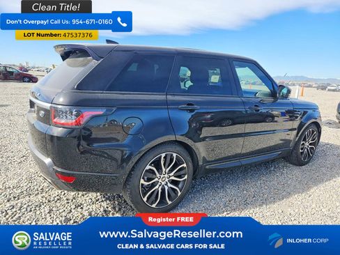 Used 2019 Land Rover Range Rover Sport HSE AWD/4WD image 4