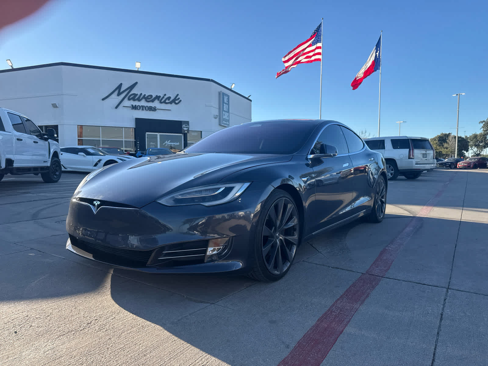 Used 2018 Tesla Model S P100D AWD/4WD image 1