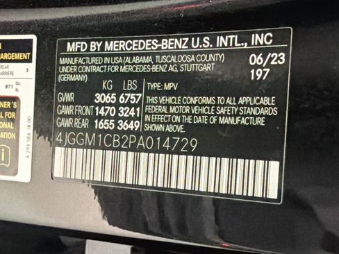 Certified 2023 Mercedes-Benz EQE 350+ 4MATIC SUV image 25