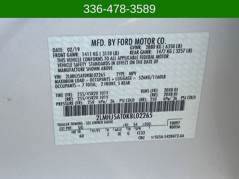 Used 2019 Lincoln MKT AWD image 29