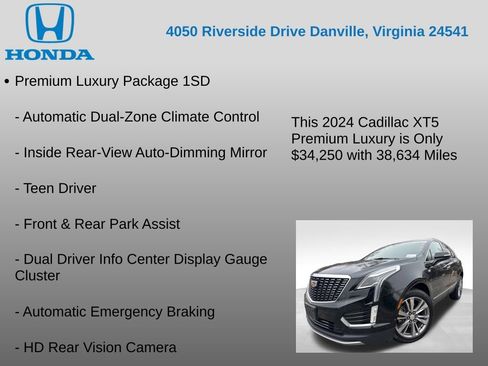 Used 2024 Cadillac XT5 Premium Luxury image 7