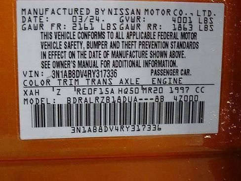 Used 2024 Nissan Sentra SR image 17