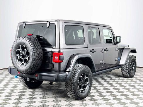 Used 2021 Jeep Wrangler Unlimited Rubicon 4xe w/ Steel Bumper Group image 5