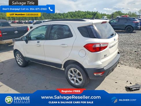 Used 2018 Ford EcoSport SE w/ SE Convenience Package AWD/4WD image 3