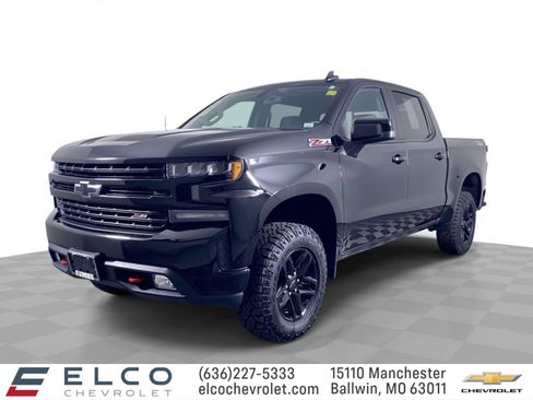 Certified 2021 Chevrolet Silverado 1500 LT Trail Boss w/ Convenience Package II AWD/4WD image 1