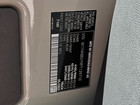 New 2023 Mercedes-Benz Sprinter 2500 image 24