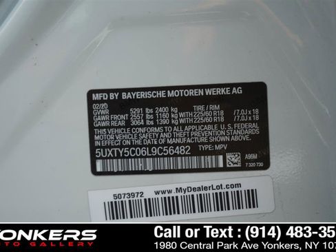 Used 2020 BMW X3 xDrive30i w/ Convenience Package image 66