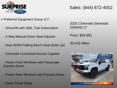 Used 2025 Chevrolet Silverado 2500 LT w/ Trail Boss Package AWD/4WD image 6