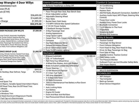 Used 2025 Jeep Wrangler Willys image 36