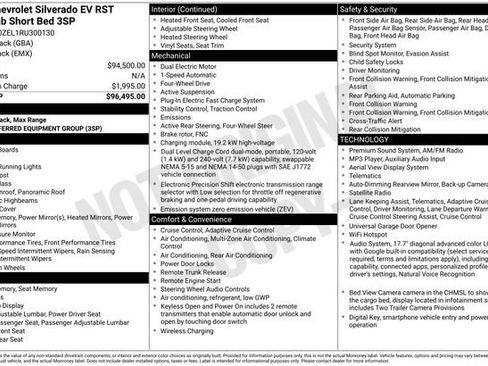 Used 2024 Chevrolet Silverado EV RST AWD/4WD image 2