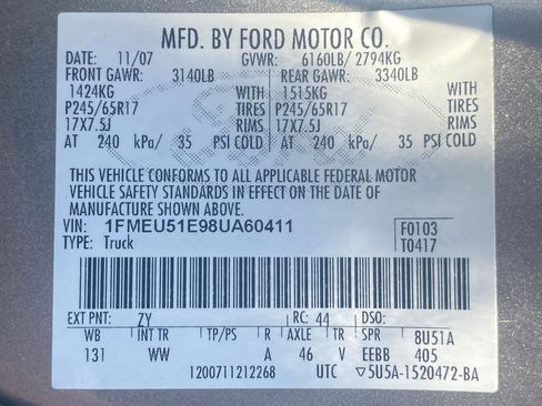 Used 2011 Ford F250 Lariat w/ Lariat Interior Pkg AWD/4WD image 9