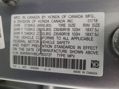 Used 2018 Honda CR-V EX-L image 33