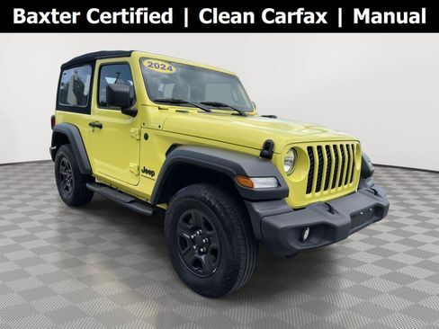 Used 2024 Jeep Wrangler Sport AWD/4WD image 1