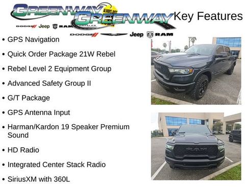 Used 2026 RAM 1500 Rebel w/ Advanced Safety Group II AWD/4WD image 4