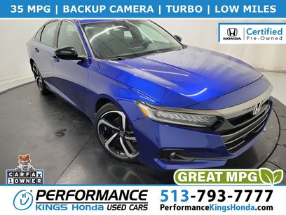 Certified 2022 Honda Accord Sport
