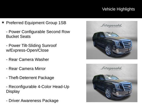 Used 2018 Cadillac Escalade ESV Luxury AWD/4WD image 4