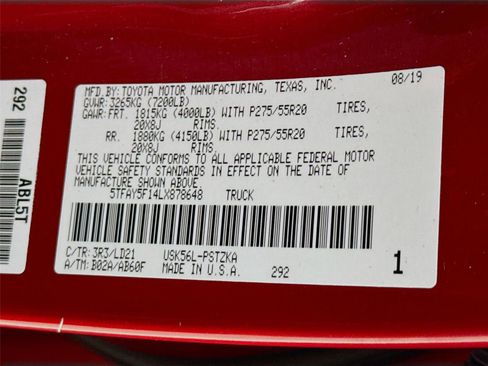 Used 2020 Toyota Tundra 1794 Edition image 35