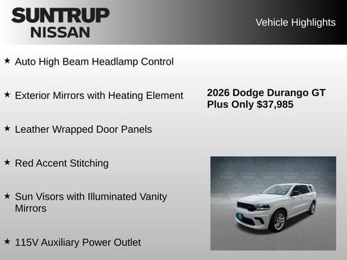 Used 2026 Dodge Durango GT AWD/4WD image 38